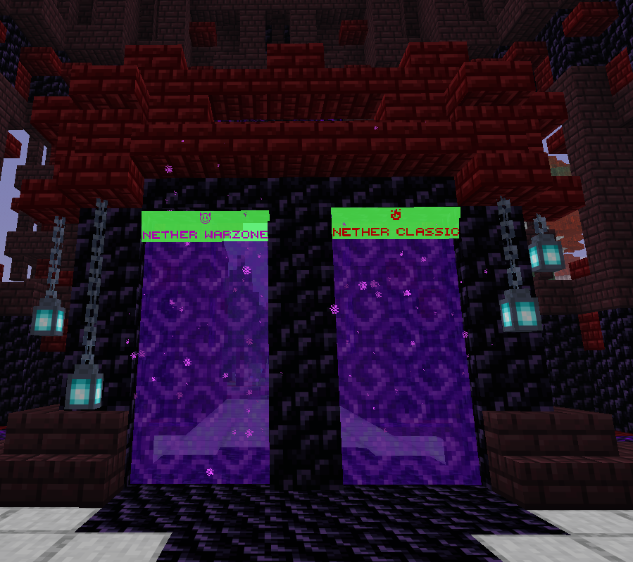 Nether and End portals